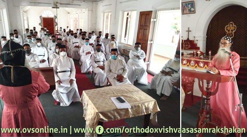 നിരണം ഭദ്രാസന വൈദിക യോഗം പ്രതിഷേധിച്ചു