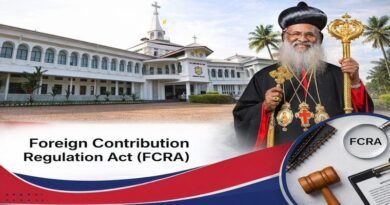 വിദേശത്ത് നിന്നുള്ള നേർച്ചപ്പണത്തെ സംശയത്തോടെ കാണുന്നു ; FCRA ബില്ലിൽ ആശങ്കയറിയിച്ച് ഓർത്തഡോക്സ് സഭ