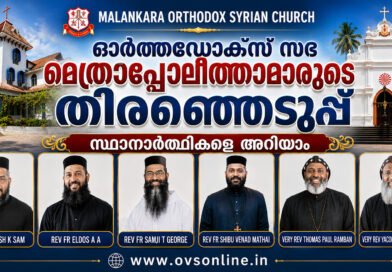മെത്രാപ്പോലീത്താമാരുടെ  തിരഞ്ഞെടുപ്പ് ; സ്ഥാനാർത്ഥികളെ അറിയാം
